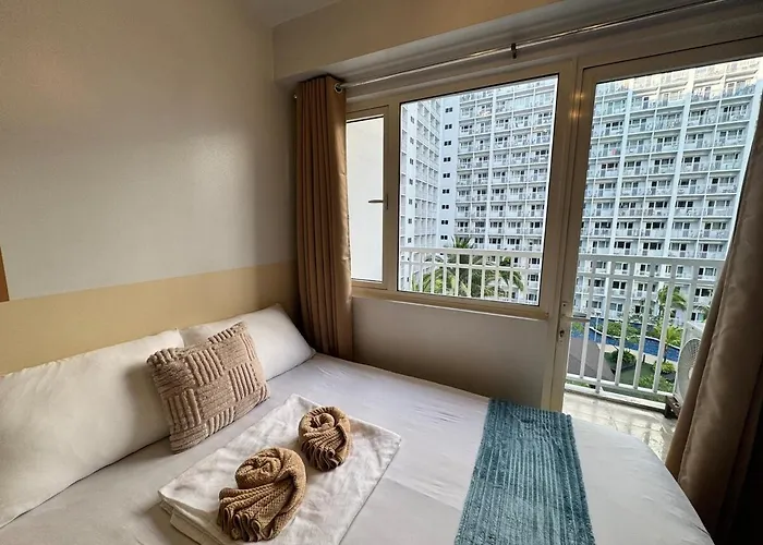Shore Residences Banana With 2 Beds Good For 4 Guests Pool View 622 By Prime * Manila