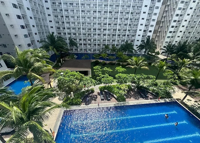Shore Residences Banana With 2 Beds Good For 4 Guests Pool View 622 By Prime Apartment Manila